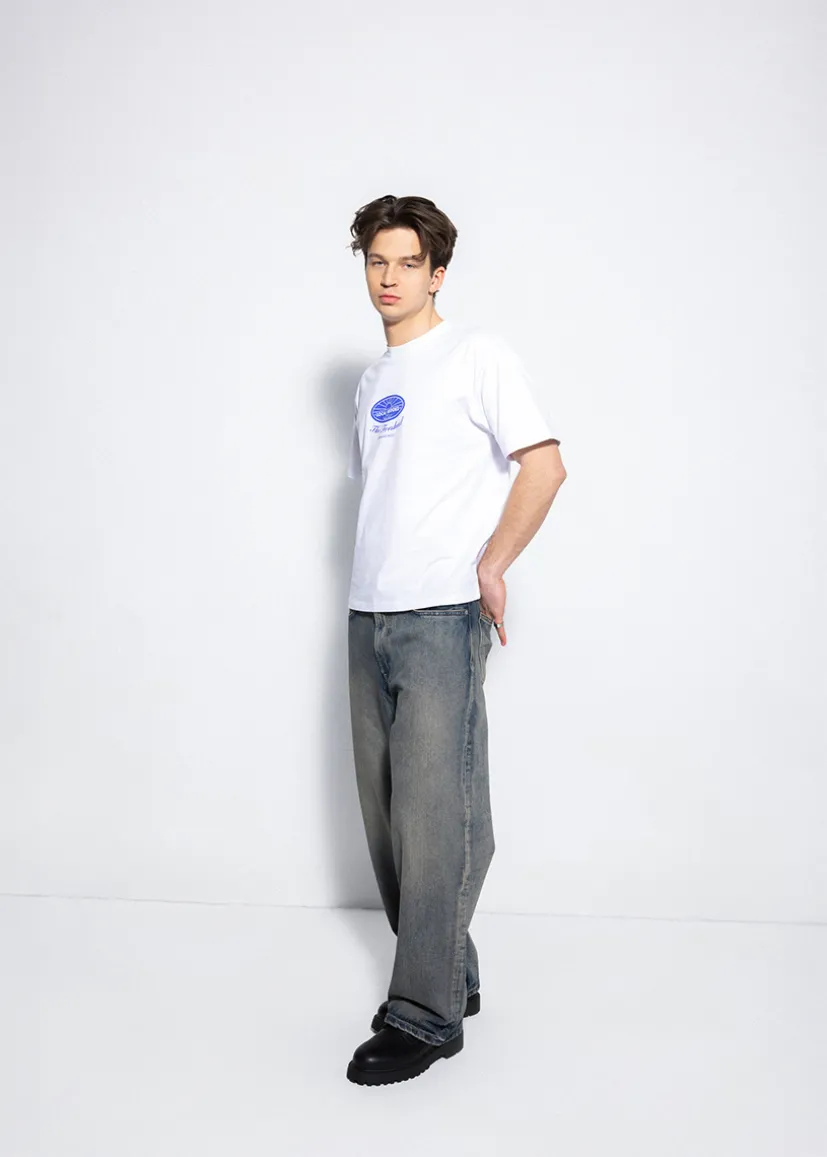 BIAŁY T-SHIRT FRESH STUFF