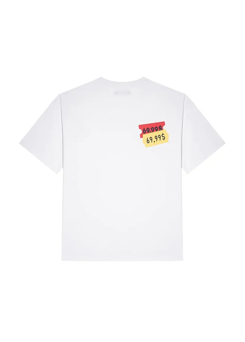 BIAŁY T-SHIRT LH TEAM