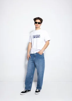 BIAŁY T-SHIRT MAKE MISTAKES