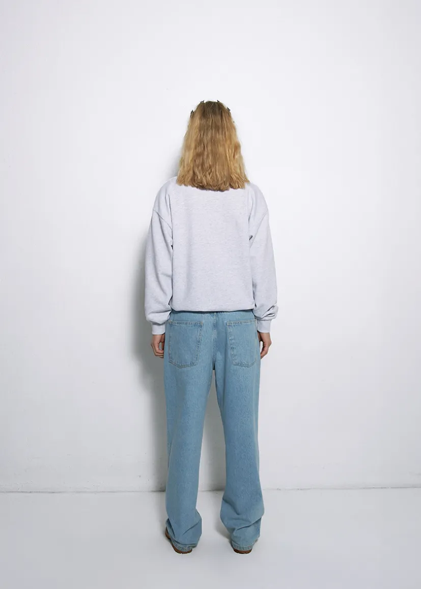 BLUZA BREAKING SZARA