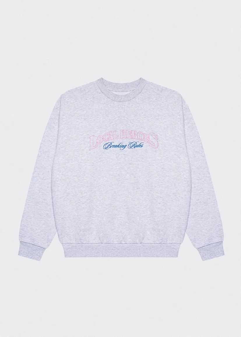 BLUZA BREAKING SZARA