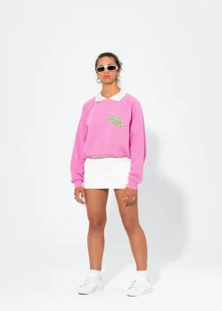 BLUZA CHEWING GUM Z KOŁNIERZYKIEM