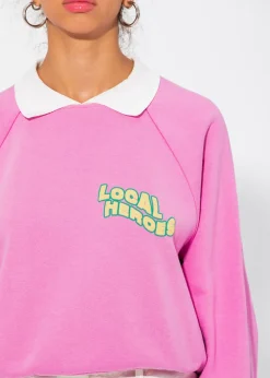 BLUZA CHEWING GUM Z KOŁNIERZYKIEM