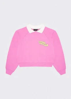 BLUZA CHEWING GUM Z KOŁNIERZYKIEM