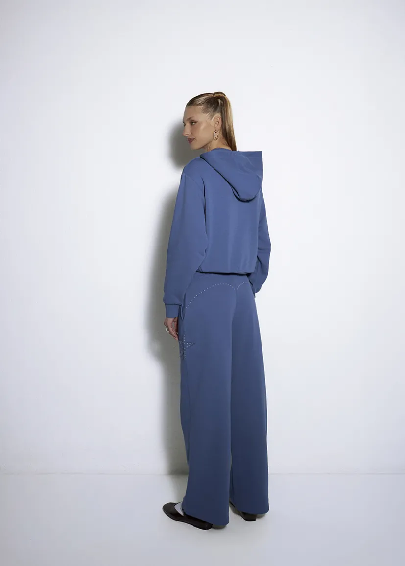 BLUZA DAMSKA LOCAL STAR NIEBIESKA