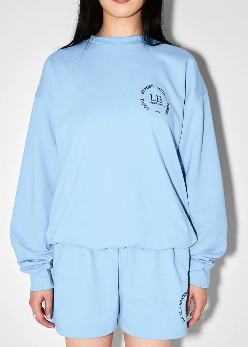 BLUZA LH CLUB BŁĘKITNA