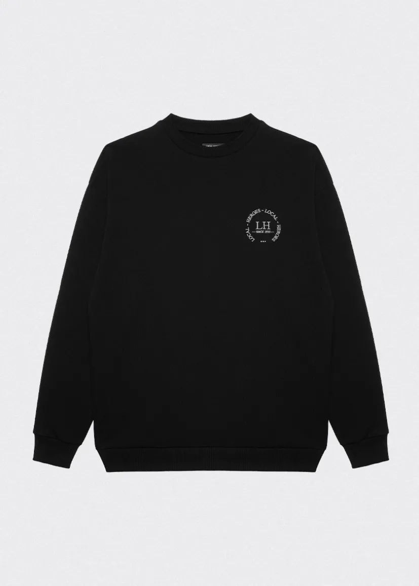 BLUZA LH CLUB CZARNA MĘSKA