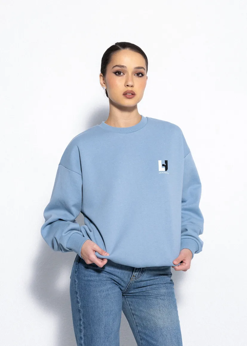 BLUZA LH TEAM BŁĘKITNA