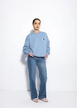 BLUZA LH TEAM BŁĘKITNA