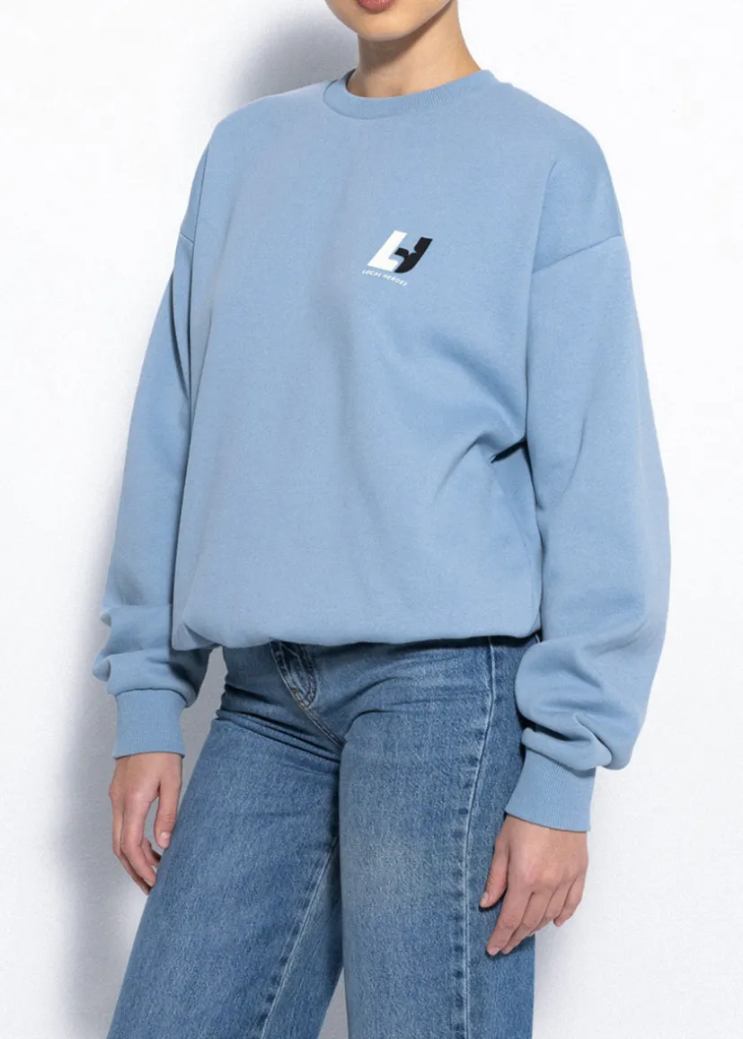 BLUZA LH TEAM BŁĘKITNA