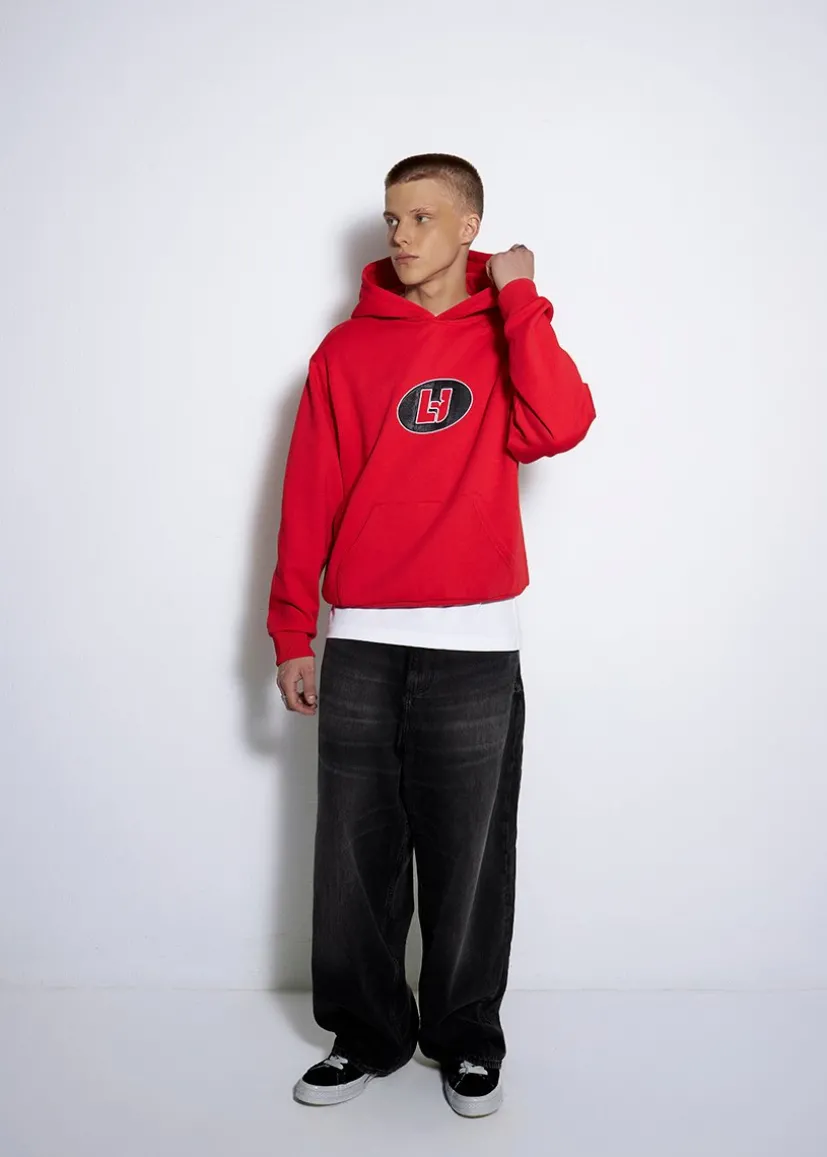 BLUZA LH TEAM CZERWONA
