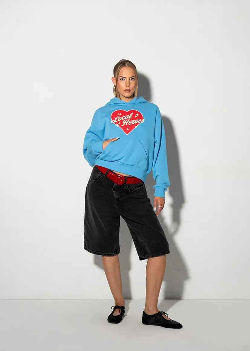 BLUZA LOVE MOTEL NIEBIESKA