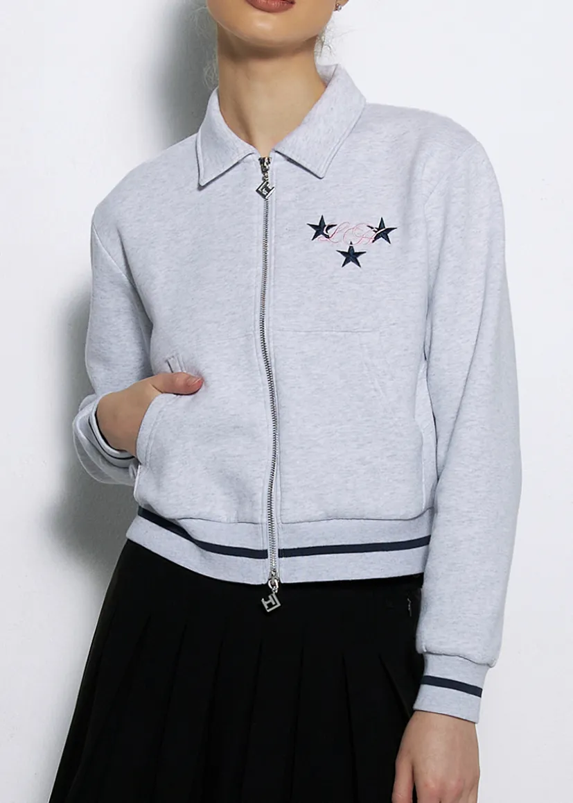 BLUZA ROZPINANA ALL STAR SZARA