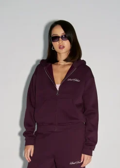 BLUZA ROZPINANA BLUSH BORDOWA