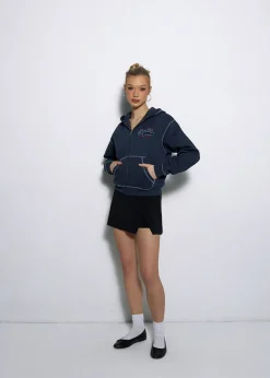 BLUZA ROZPINANA COUNTRY CLUB GRANATOWA