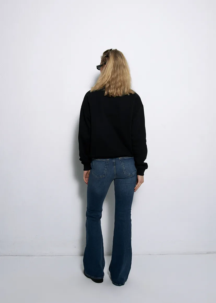 BLUZA YOUR HEART CZARNA
