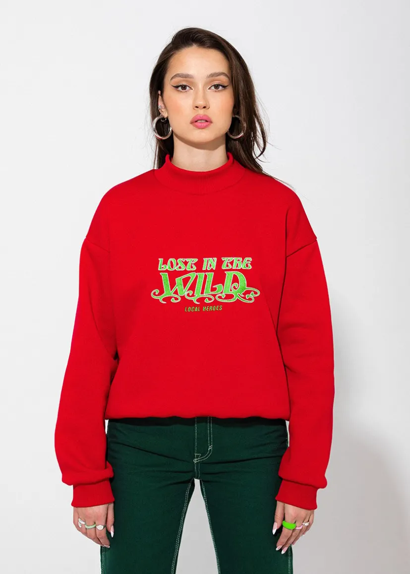 BLUZA Z GOLFEM WILD