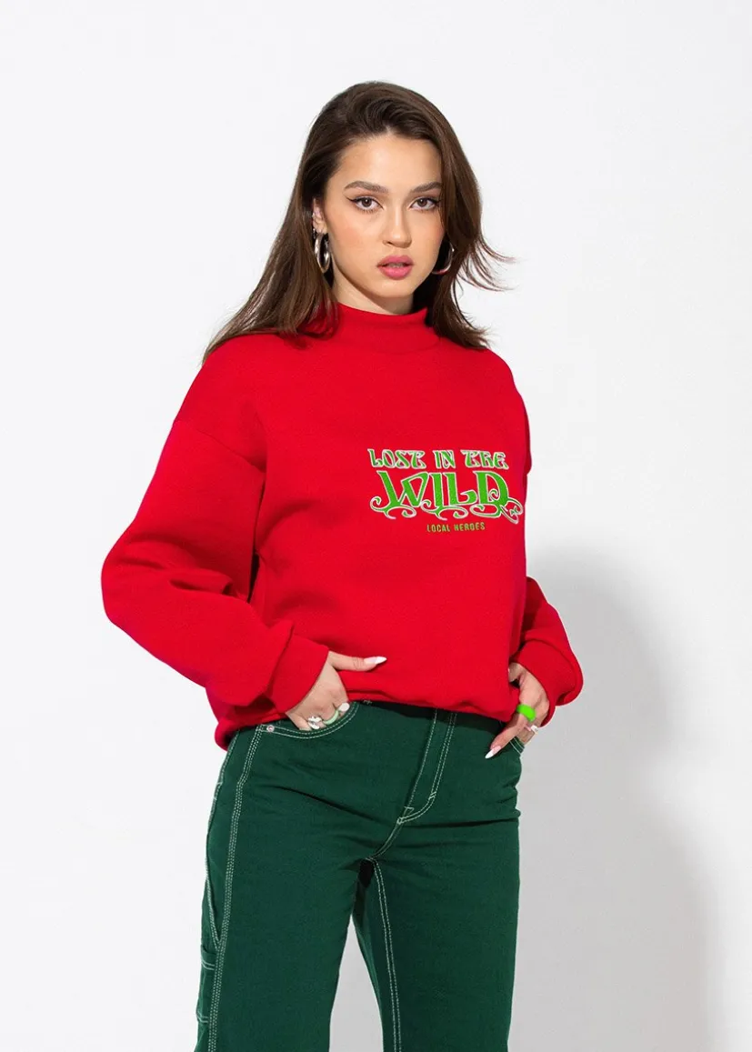 BLUZA Z GOLFEM WILD