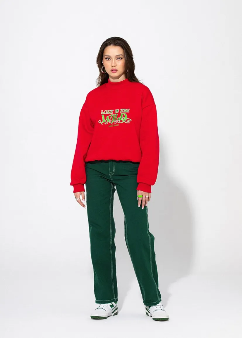 BLUZA Z GOLFEM WILD