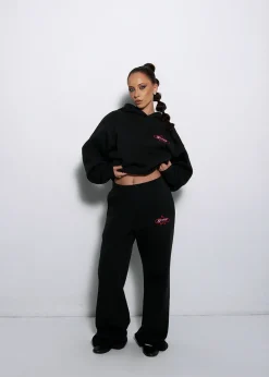 BLUZA Z KAPTUREM SUPERSTAR CZARNA
