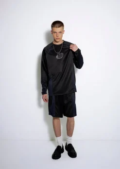 CZARNE SPORTOWE SZORTY LH TEAM