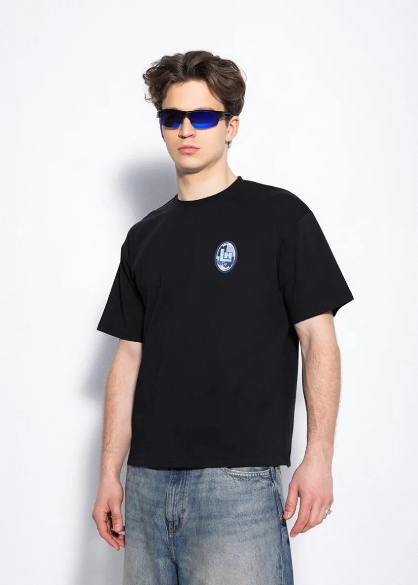 CZARNY T-SHIRT LH TEAM