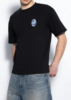 CZARNY T-SHIRT LH TEAM