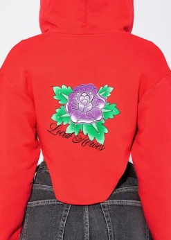 KRÓTKA BLUZA ROSE