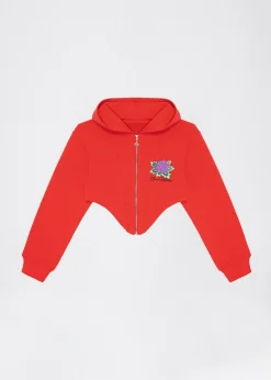 KRÓTKA BLUZA ROSE
