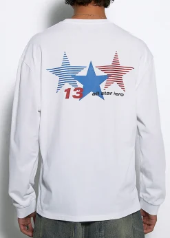 LONGSLEEVE ALL STAR BIAŁY