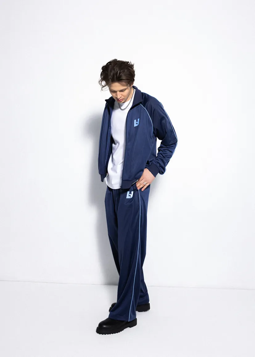 MĘSKA SPORTOWA BLUZA LH TEAM NAVY