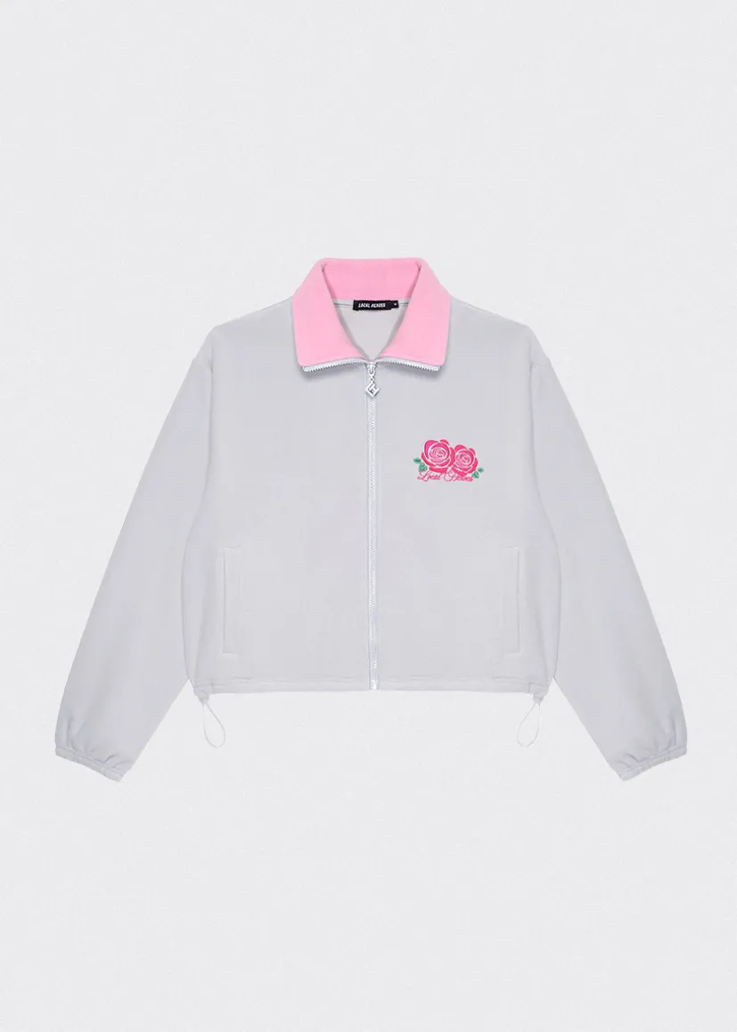 POLAROWA BLUZA ROZPINANA ROSE SZARA