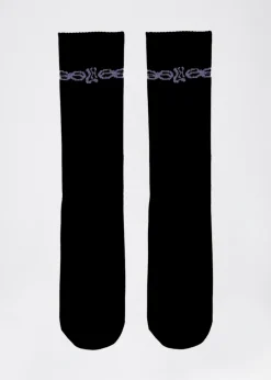 SKARPETKI LH VIOLET TRIBAL