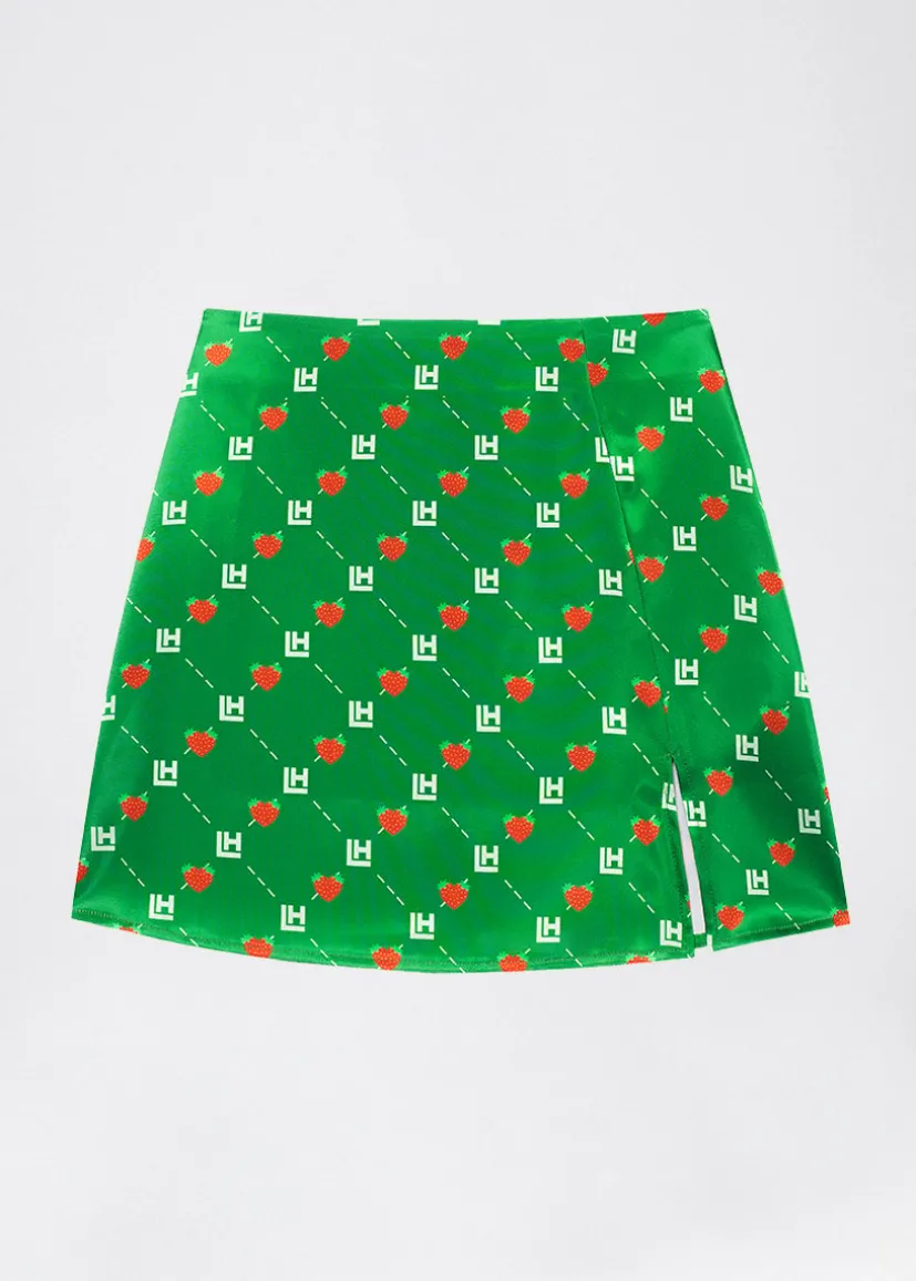 SPÓDNICA LH MONOGRAM BERRY