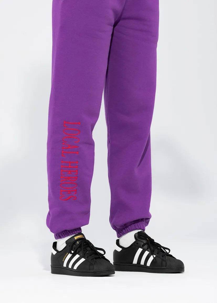 SPODNIE DRESOWE LH 2013 PURPUROWE