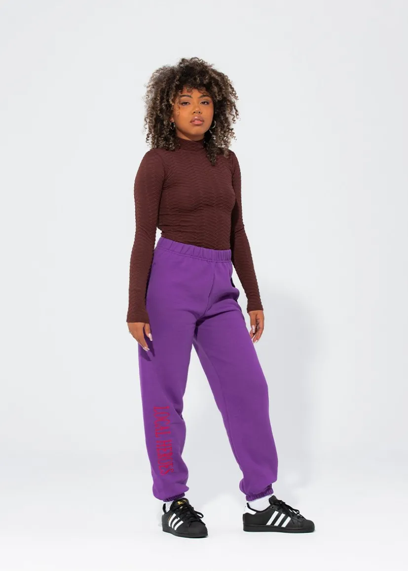 SPODNIE DRESOWE LH 2013 PURPUROWE