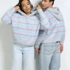 SWETER TEAM BLUSH SZARY