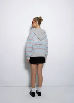 SWETER TEAM BLUSH SZARY