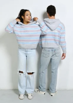 SWETER TEAM BLUSH SZARY