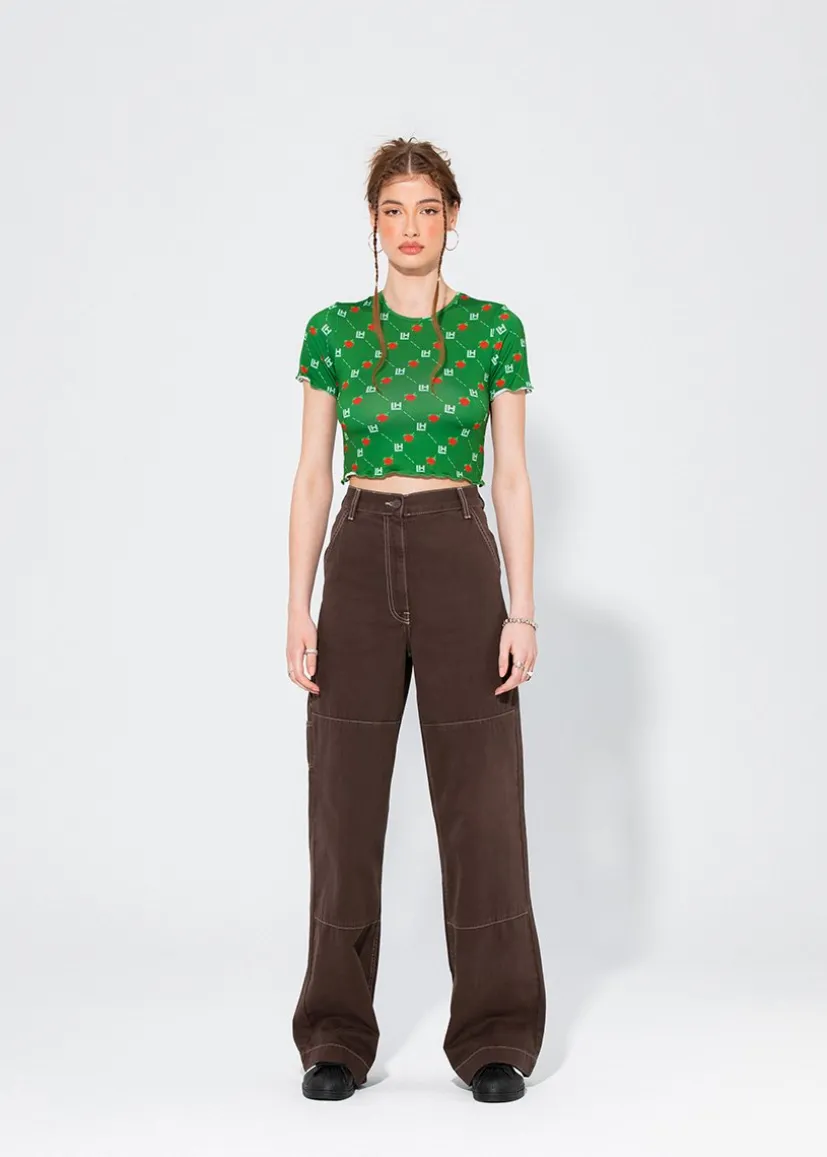 TOP LH MONOGRAM BERRY