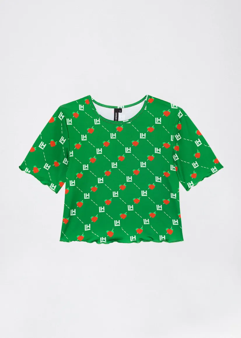 TOP LH MONOGRAM BERRY