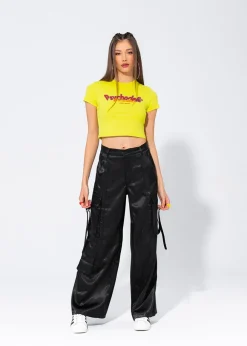 TOP SLIM FIT PSYCHODELIC PARADISO