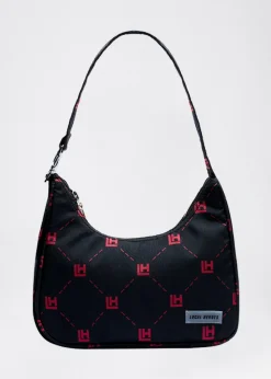 TOREBKA LH MONOGRAM CZARNO-CZERWONA