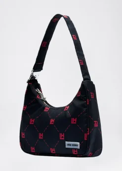 TOREBKA LH MONOGRAM CZARNO-CZERWONA