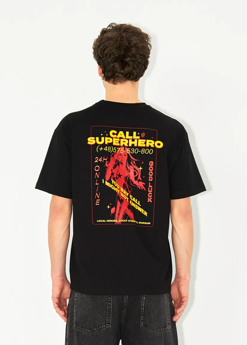T-SHIRT CALL SUPERHERO