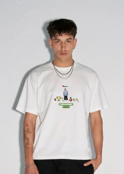 T-SHIRT GAME BIAŁY