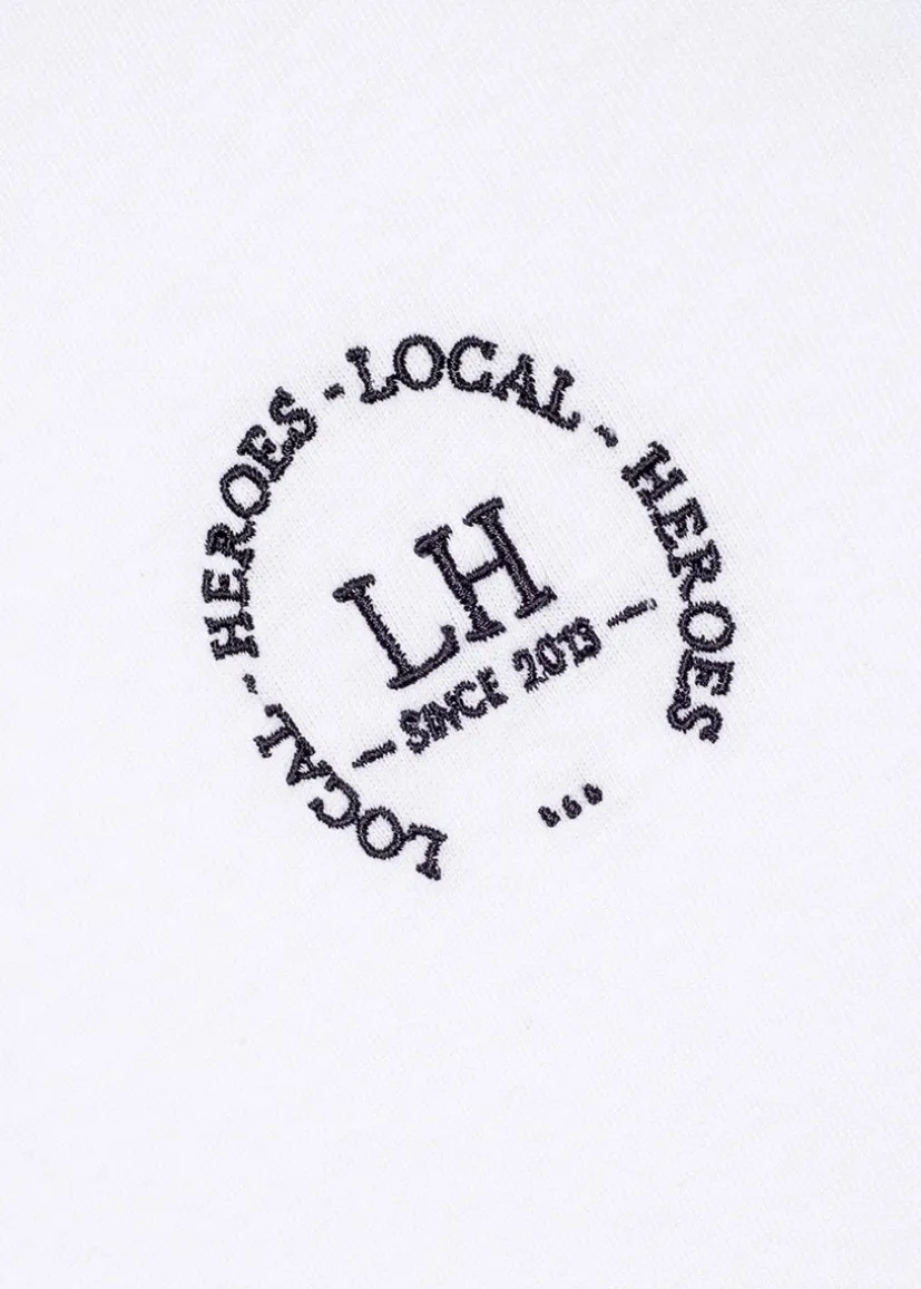 T-SHIRT LH CLUB SLIM FIT BIAŁY