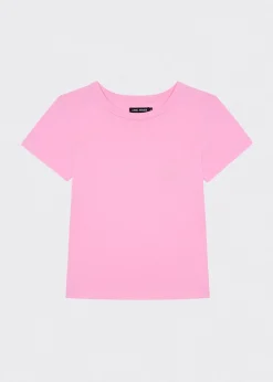 T-SHIRT LH CLUB SLIM FIT RÓŻOWY