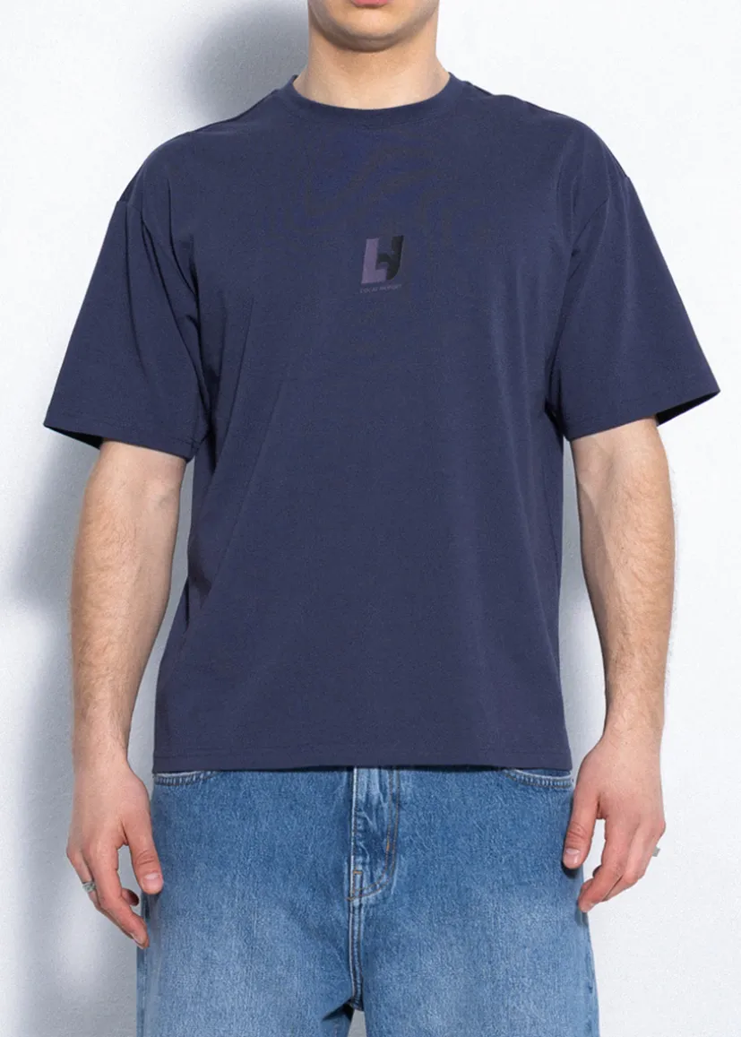 T-SHIRT LH TEAM NIEBIESKI
