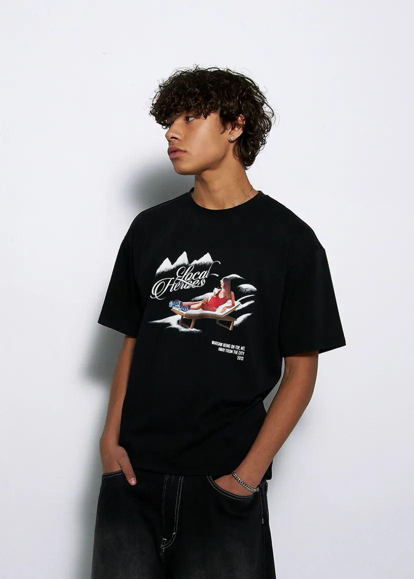 T-SHIRT SKI RESORT CZARNY